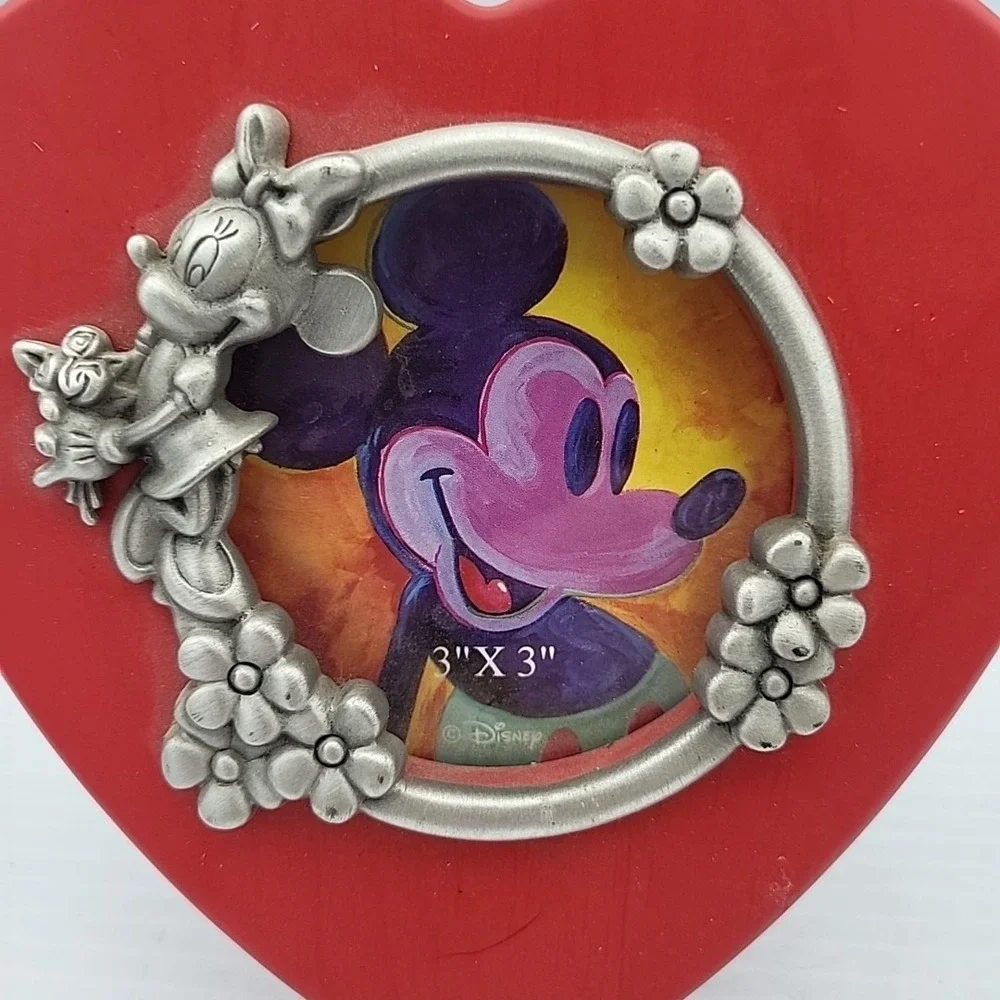 Disney‎ Minnie Mouse Photo Frame Heart Minnie And Daisies
